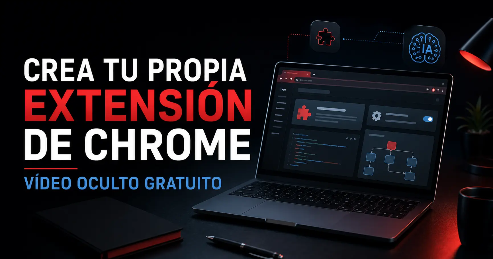 Crea tus extensiones de Chrome con IA