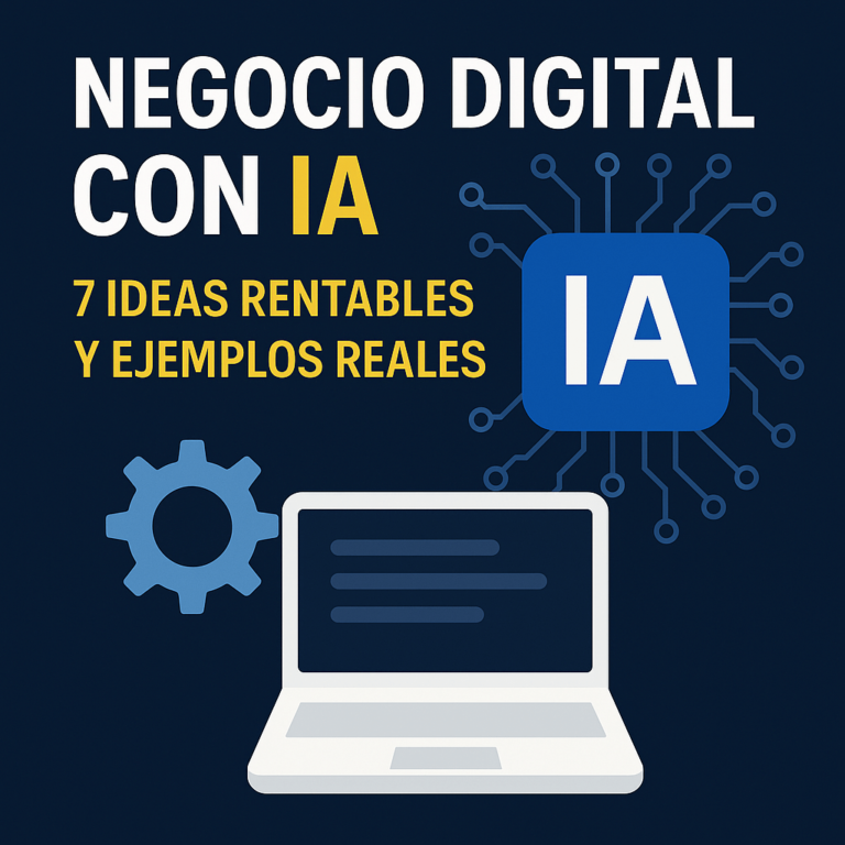 Negocios digitales con inteligencia artificial