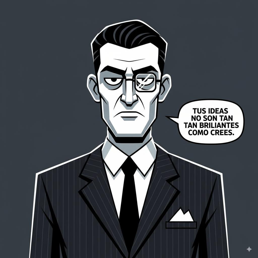 Ejemplo del asistente 'La Voz que Nadie quiere Oír' en uso