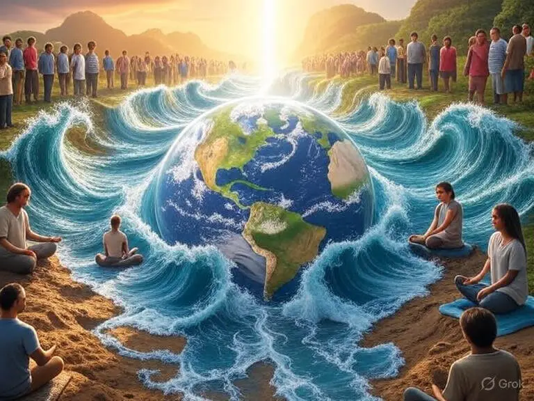 Espiritualidad ascendente y descendente: integrar y trascender