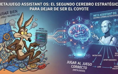 Metajuego Assistant OS: El segundo cerebro estratégico para dejar de ser el Coyote