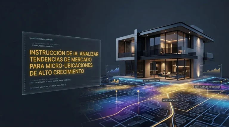 Prompt para inversión en inmuebles
