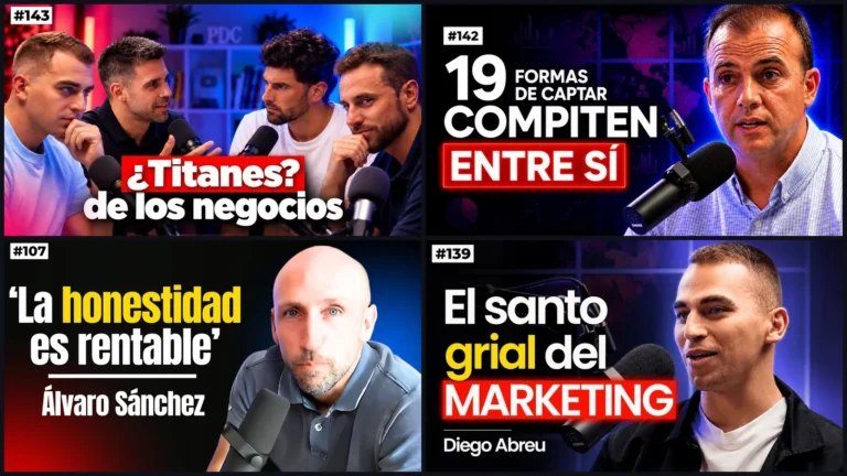 Podcast de marketing y ventas en español: 10 episodios